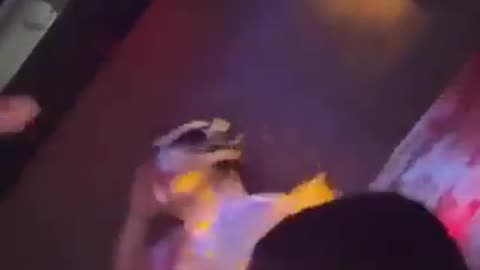 Bartender Setting Randoms on Fire