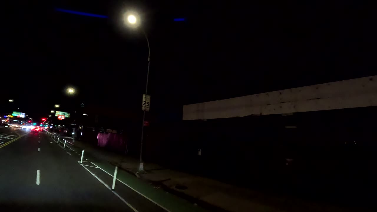 4K New York NYC ASMR Manhattan Queens Boro Borough at @ Night (04-06-2023) (9)