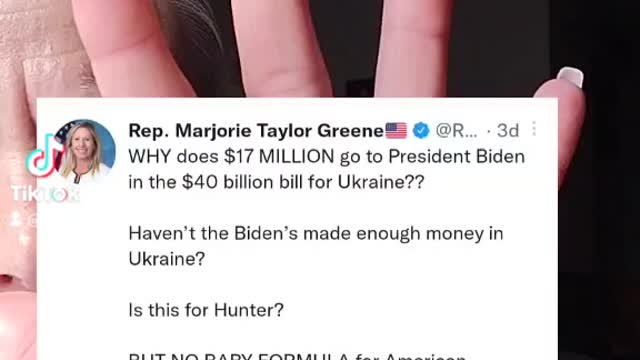 17 million to Biden WHY