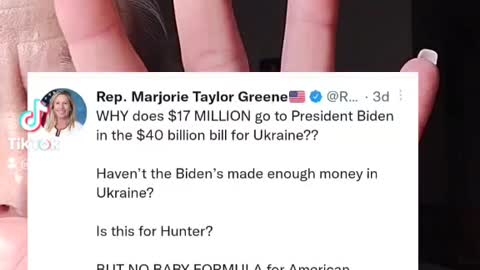 17 million to Biden WHY