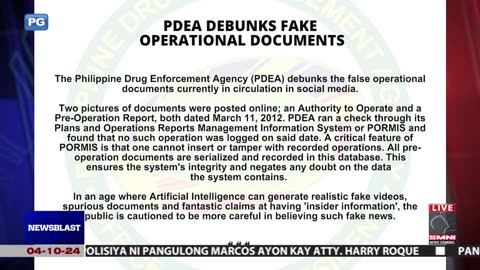 Dokumento nagpapatunay na gumagamit si PBBM ng iligal na droga, muling pinasinungalingan ng PDEA