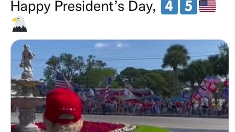 Happy President's Day President Trump