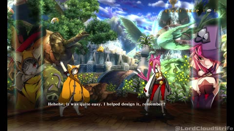 BlazBlue Central Fiction - Jubei Arcade Story All Acts Full Cutscenes No Commentary