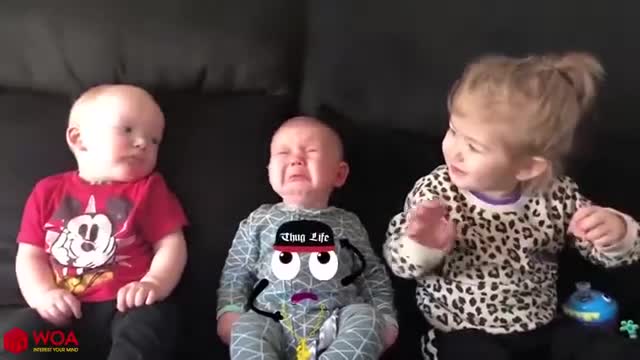 Twin Babies! Funny Twin Babies Moments Funny Babies Fails Video Woa Doodles