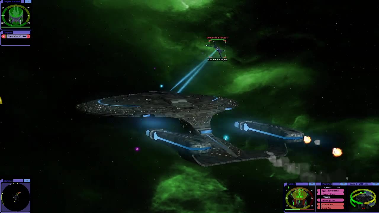 Temporal Fleet Osiris Class vs Dominion Cruisers