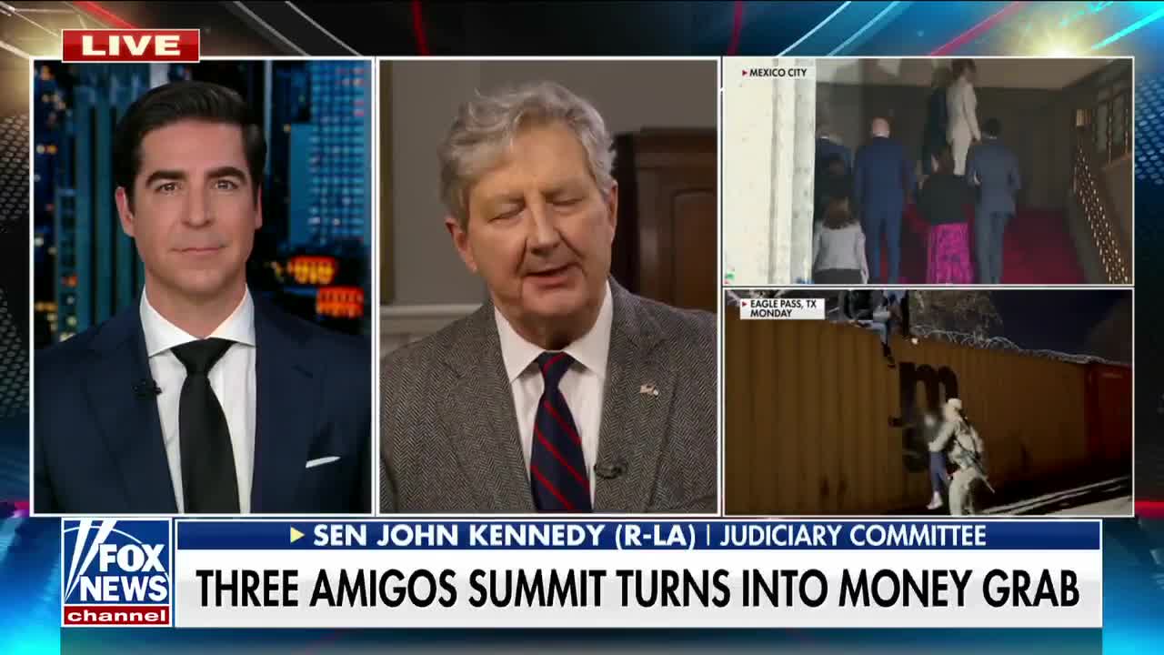 Sen. John Kennedy: President Biden is as credible as Jussie Smollett