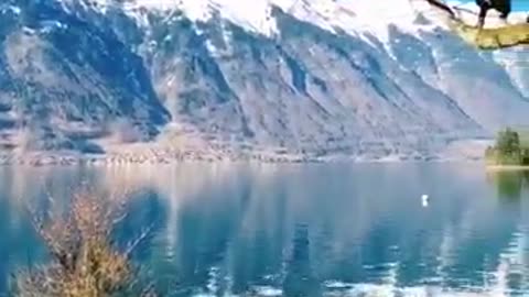 This beautiful mountain and water like