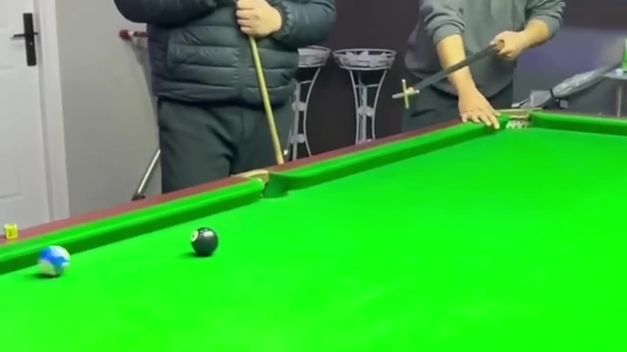 Dive into the deep end with the most unpredictable billiards match you've ever seen!