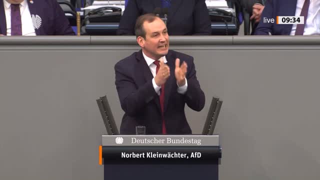Norbert Kleinwächter Rede vom 10.11.2022 - Bürgergeld-Gesetz