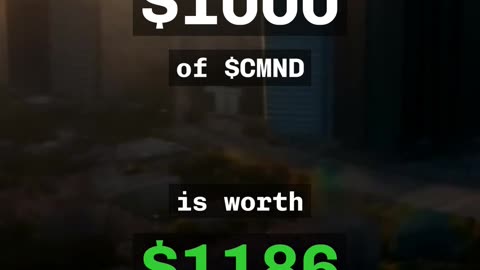 🚨 $CMND 🚨 Why is $CMND trending today? 🤔