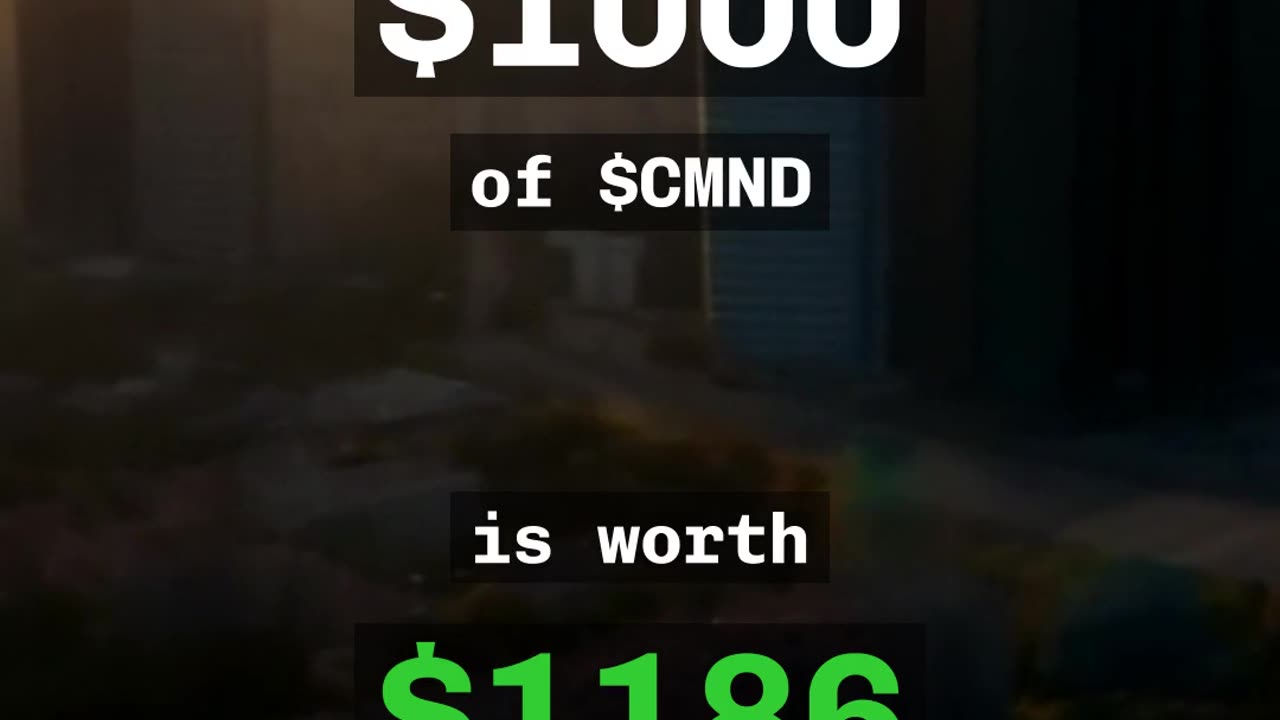 🚨 $CMND 🚨 Why is $CMND trending today? 🤔