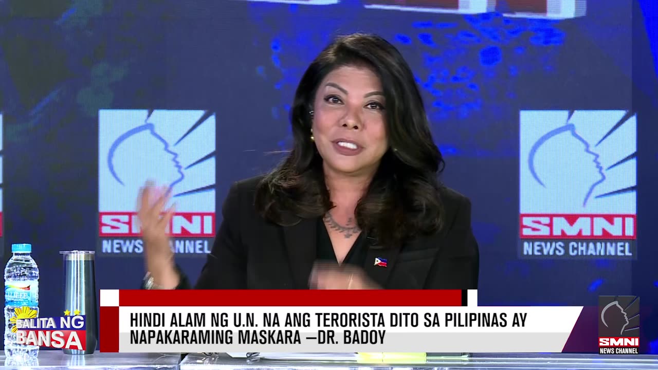 Hindi alam ng U.N. na ang t e r o r i s t a dito sa Pilipinas ay napakaraming maskara —Dr. Badoy