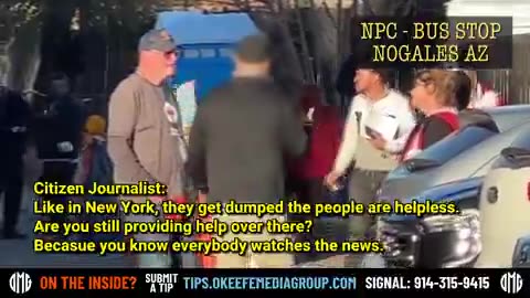 O'Keefe: Follows migrants on Bus, Red Cross helps to disburse illegals across USA VIDEO