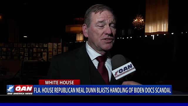 Rep. Dunn blasts handling of Biden docs scandal