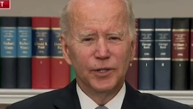 Biden: This is our RESPONSIBILITY to hold the WHOLE WORLD together in this effort