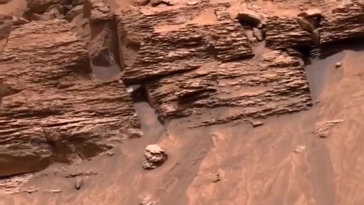 Mars captured video by NASA