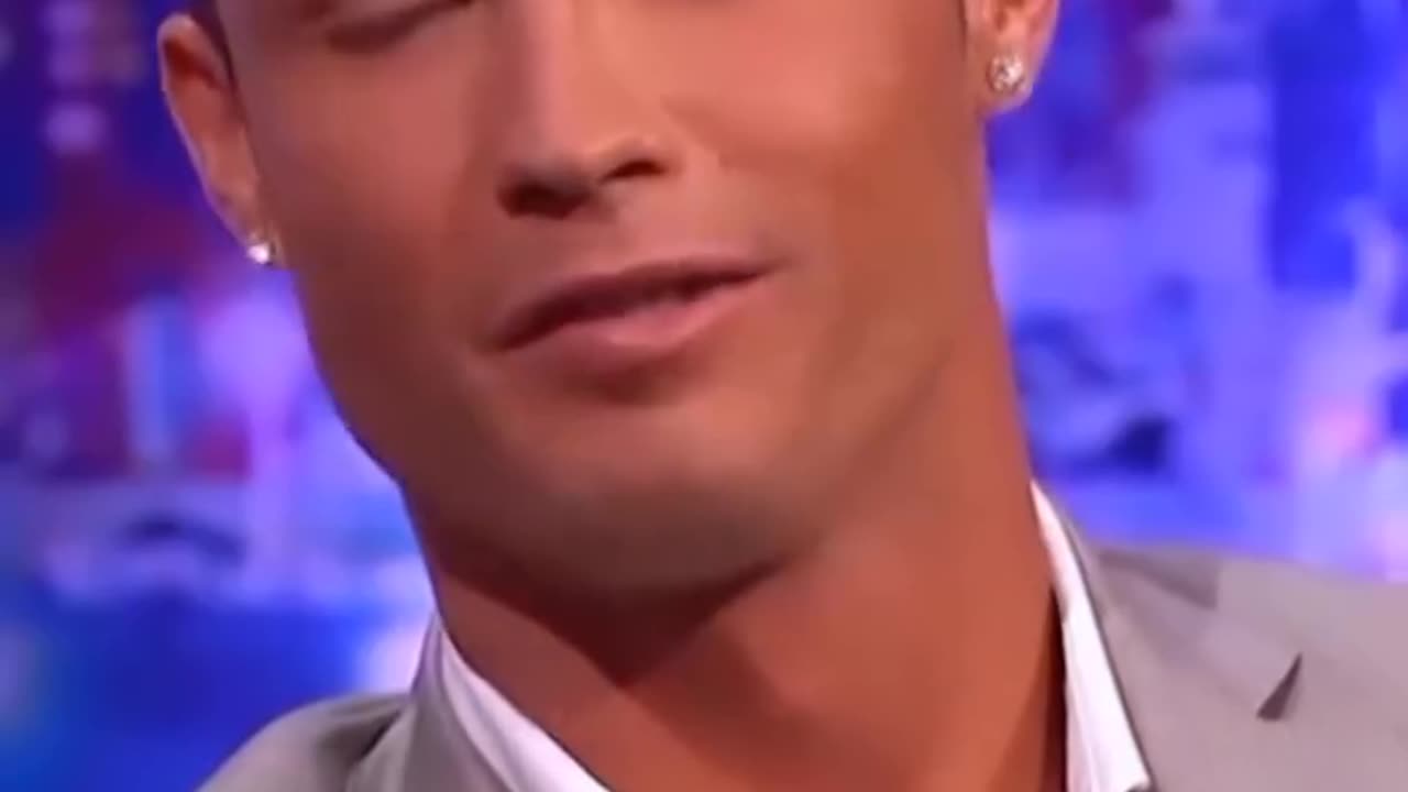 Cristiano Ronaldo reflects on his journey to mastering English 😊