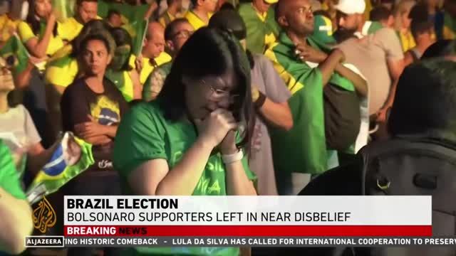 Brazil election: Lula da Silva narrowly defeats Jair Bolsonaro