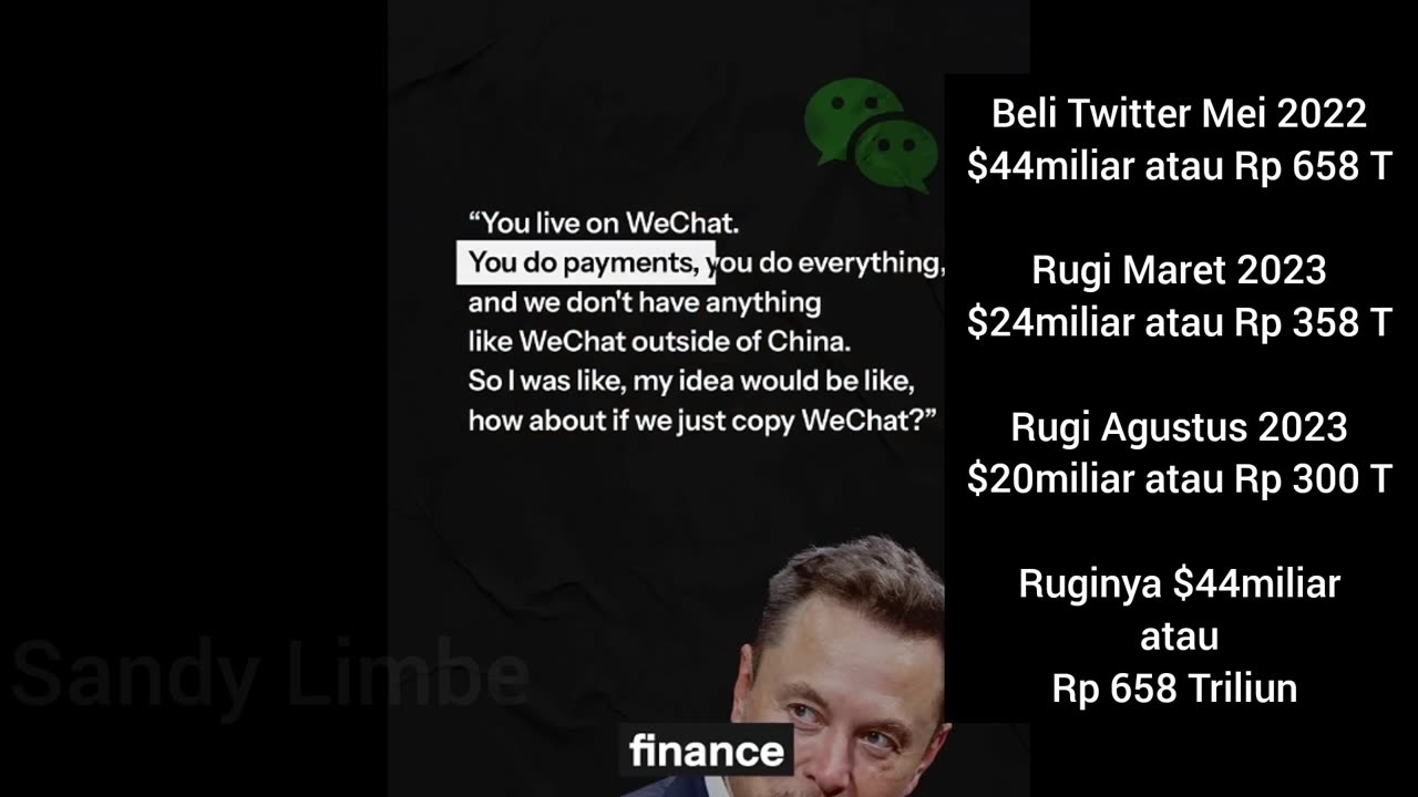 Ubah Twitter Jadi X, Genaplah Kerugian Elon Musk Beli Twitter $44Miliar Hilang $44Miliar