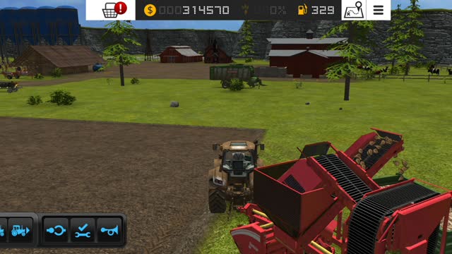 Farming Simulator 16 - harvesting sugarbeet