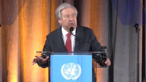 UN chief: "In the case of climate, we are not the dinosaurs. We are the meteor. We are the danger."