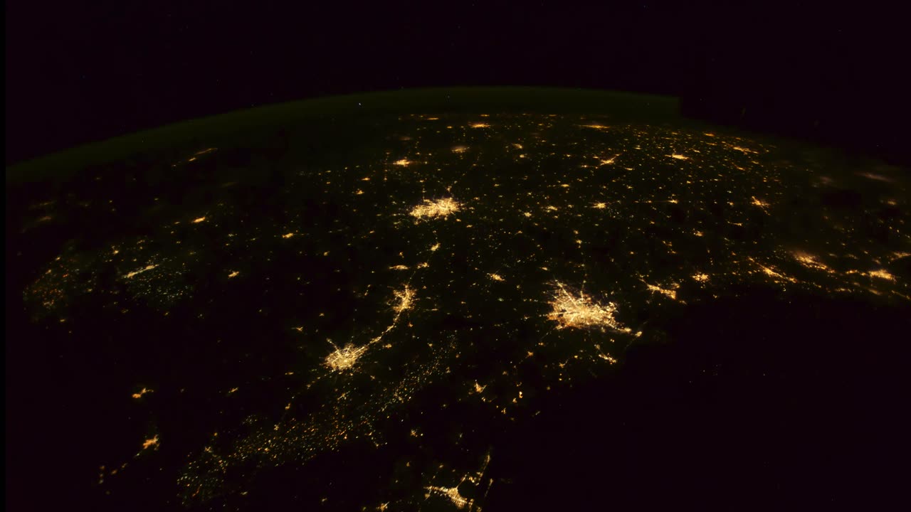 Night view of earth 🌎