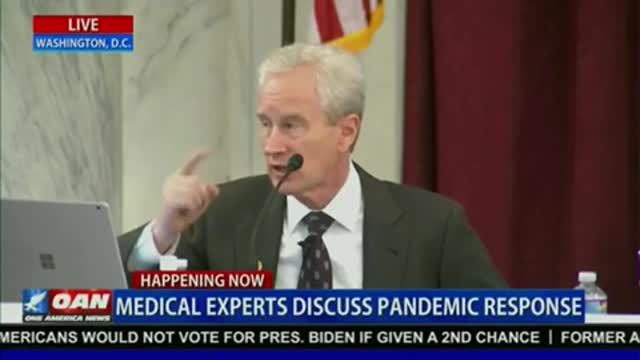 DC Rob Johnson Senate hearing with Dr Peter McCullough