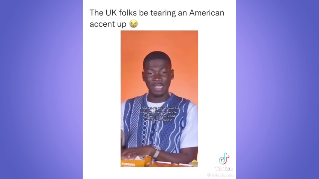 The UK folks be tearing up the American accent