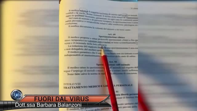 CODICE DEONTOLOGICO: Art. 47-50. Fuori dal Virus n.407.SP