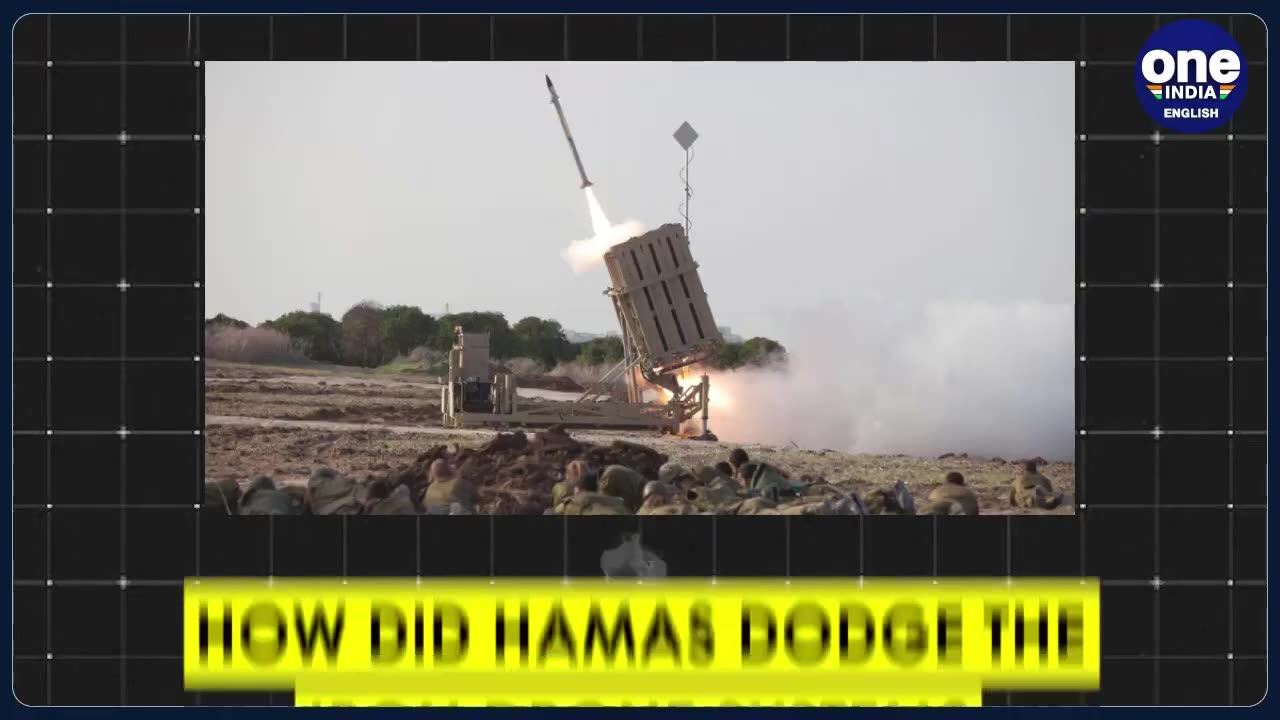 Israel-Palestine Conflict_ Israel's Iron Dome intercepts rockets from Gaza _ Oneindia News