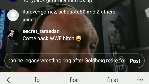 Ryback Instagram live 5/31/23