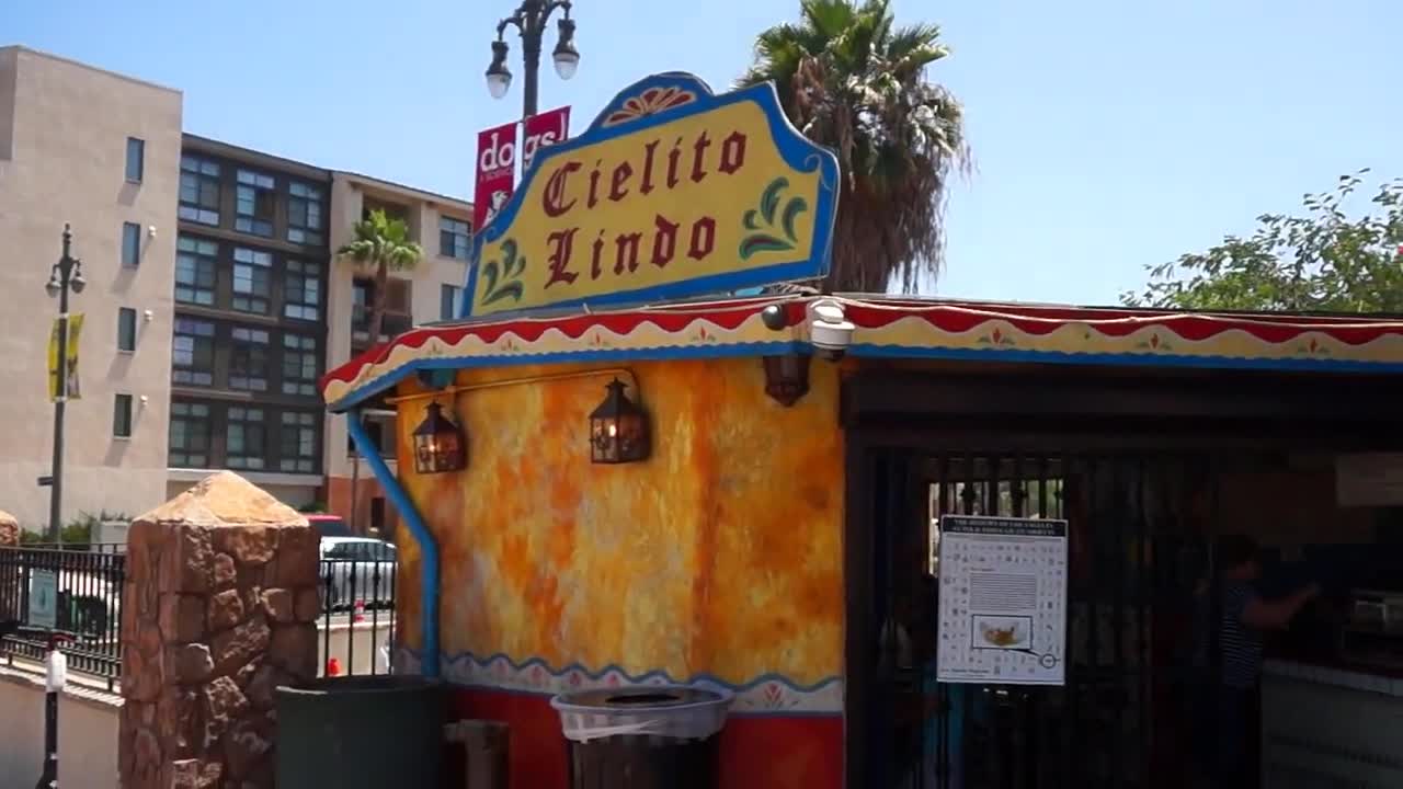 Taquitos at Olvera Street Los Angeles