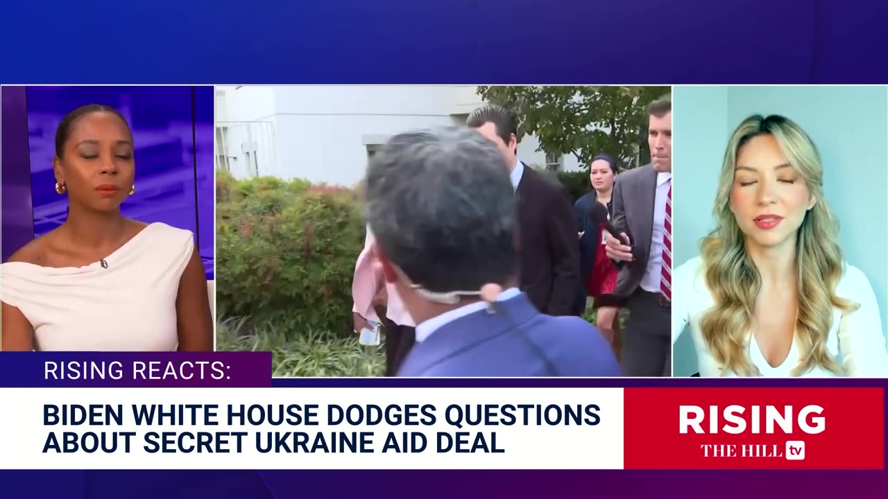 SECRET DEAL To Fund Ukraine?! Biden, Press Sec DODGE QUESTIONS After Alleged Mystery Agreement