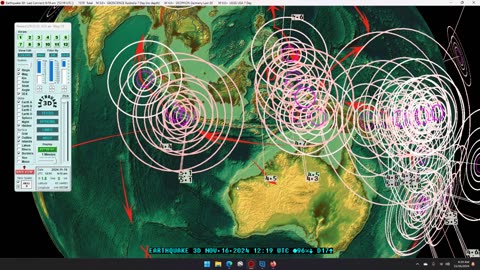 11/16/2024 -- Seismic activity spreading -- Update on current activity worldwide