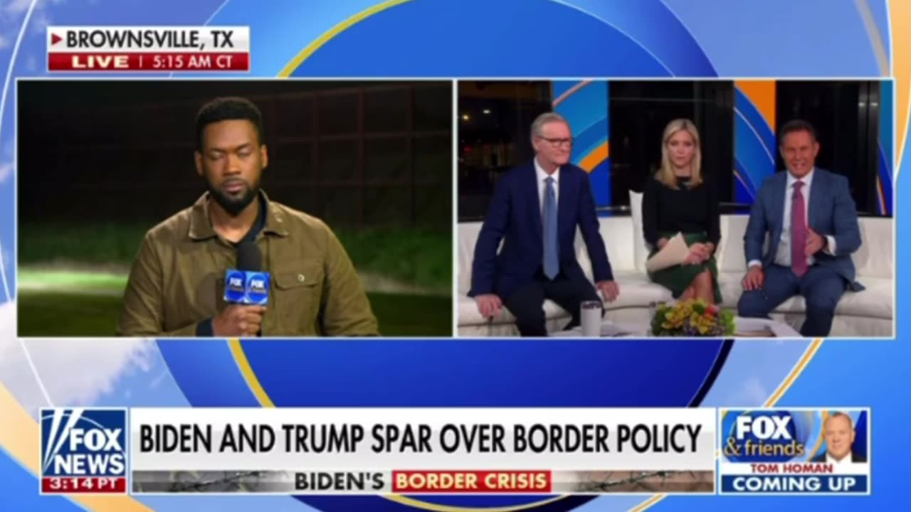 Lawrence Jones bashing Biden this morning