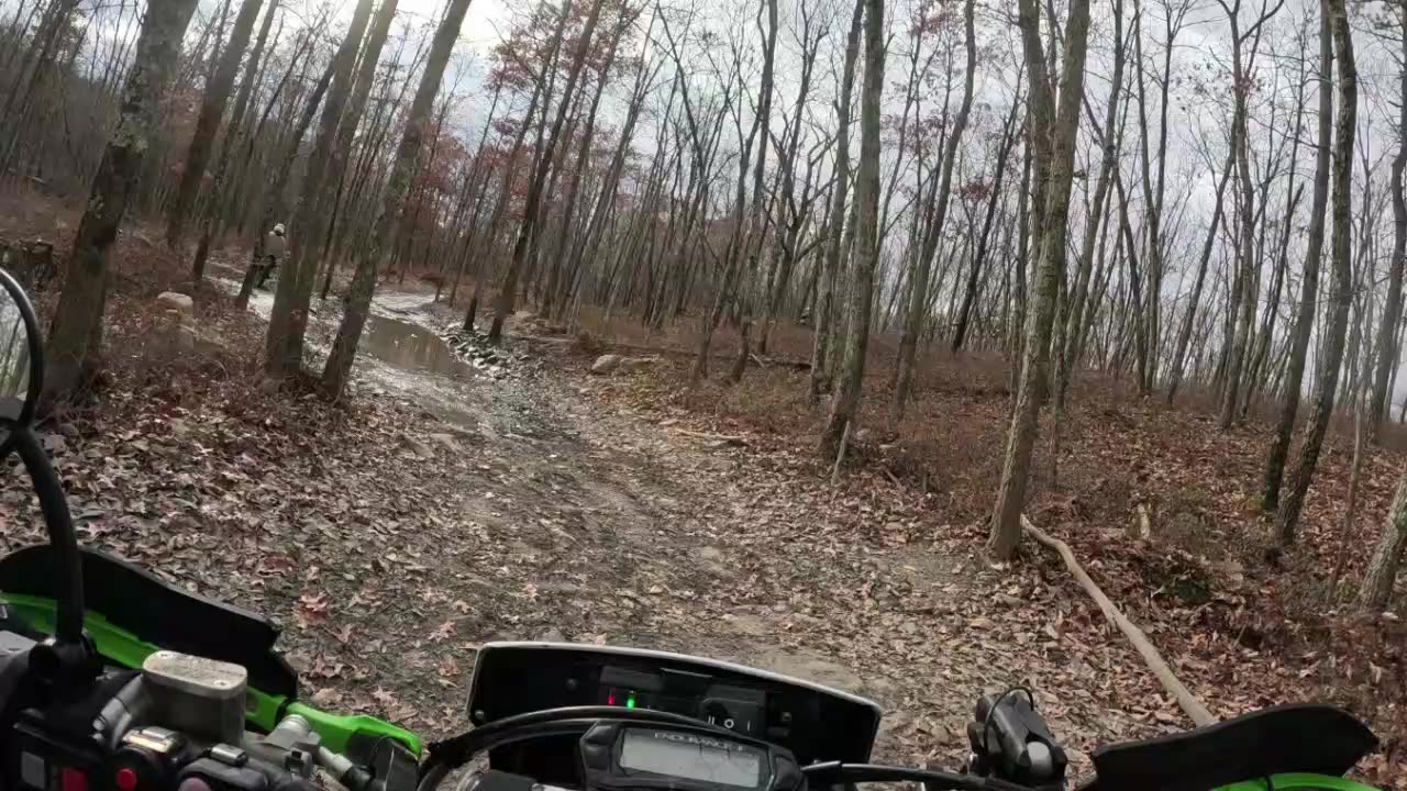 Lost trails, muddy mess!