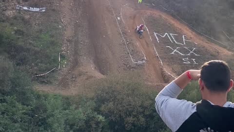 This Guy Bikes To School Uphill Both Ways