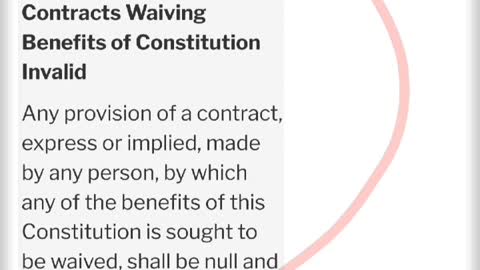 Exercise your Inherent Rights via Constitution