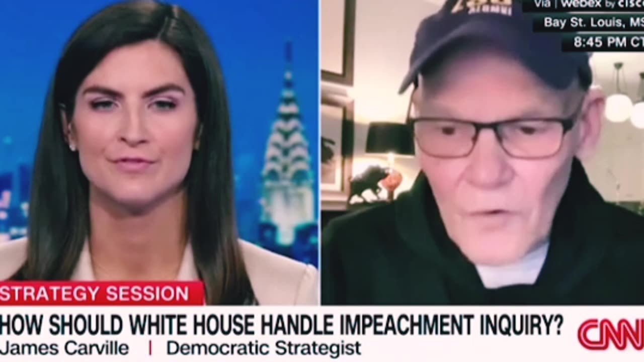 James Carville wants Biden impeachment inquiry. Hear why