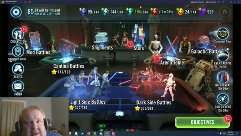 Star Wars Galaxy of Heroes F2P Day 186