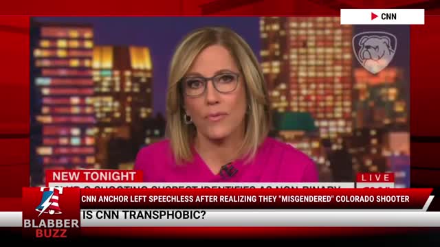 CNN Anchor Left Speechless After Realizing They "Misgendered" Colorado Shooter