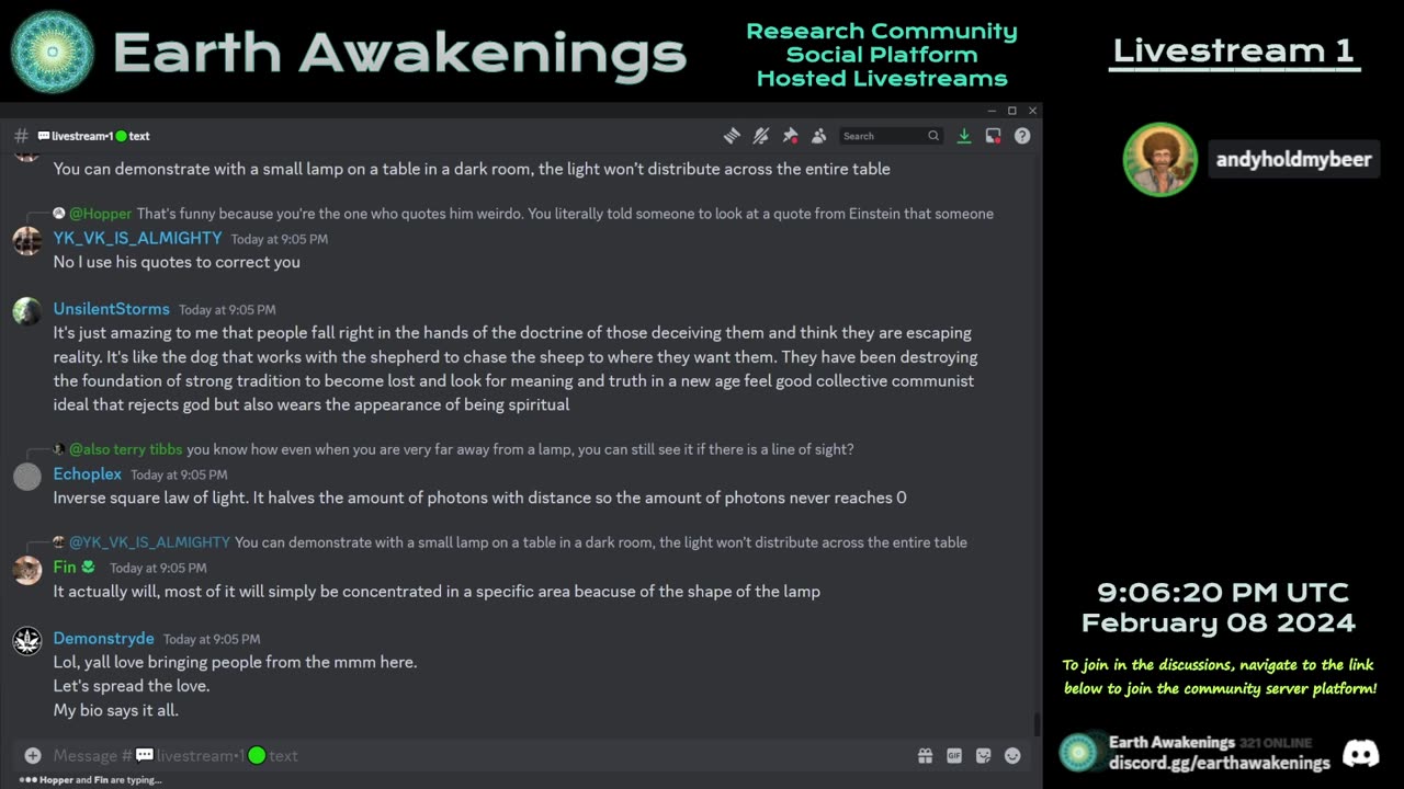 Earth Awakenings - Livestream 1 - #1427 (Part 1 of 2)