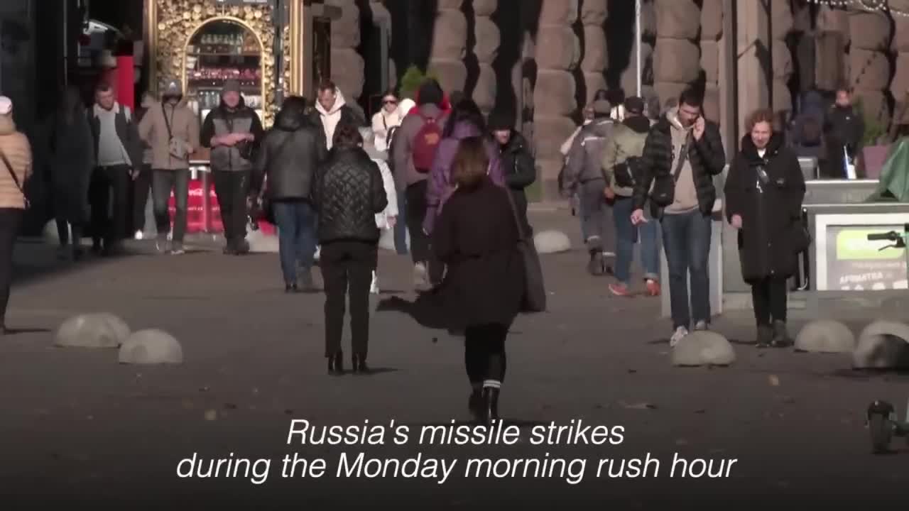 Missiles rain on Ukraine, battering infrastructure