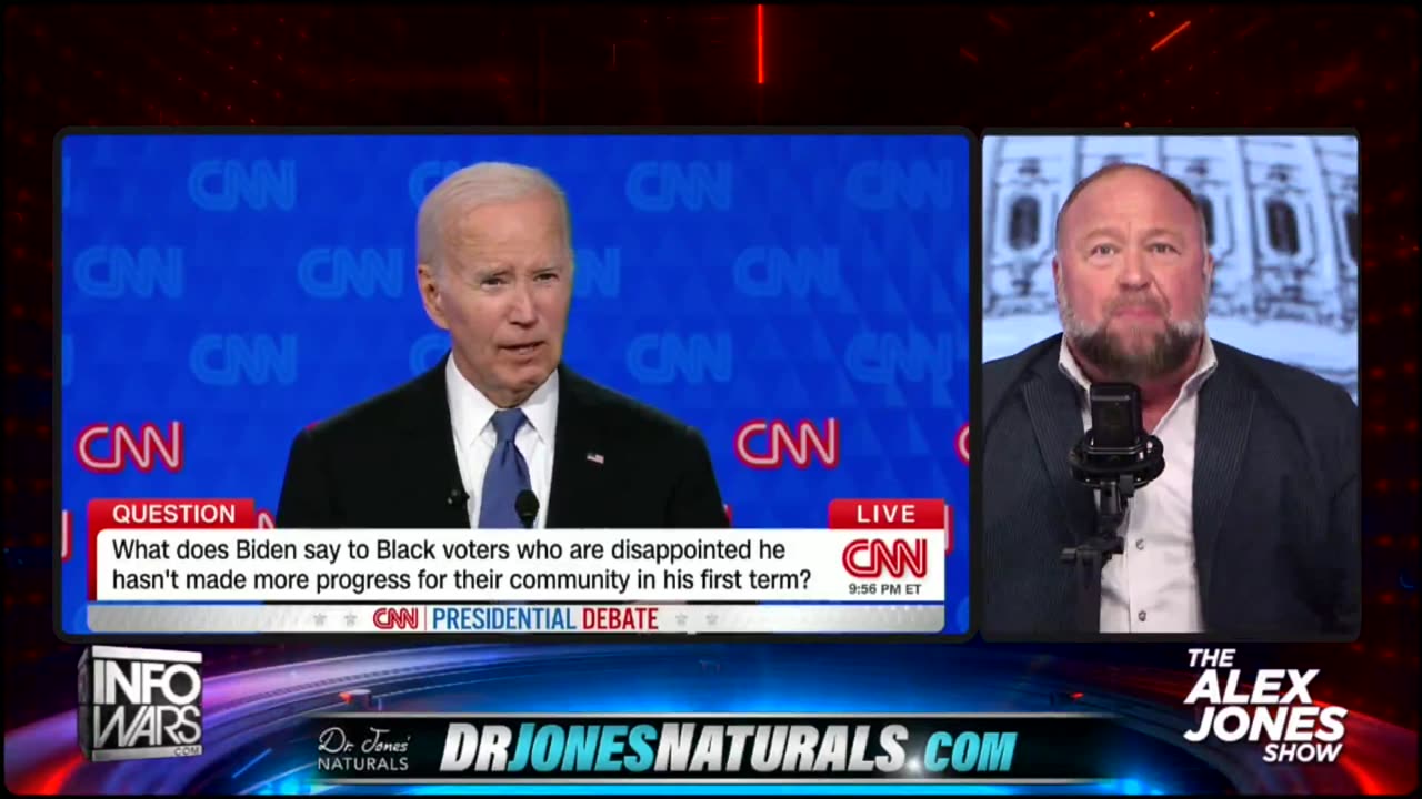 The moment Alex Jones won the debate.