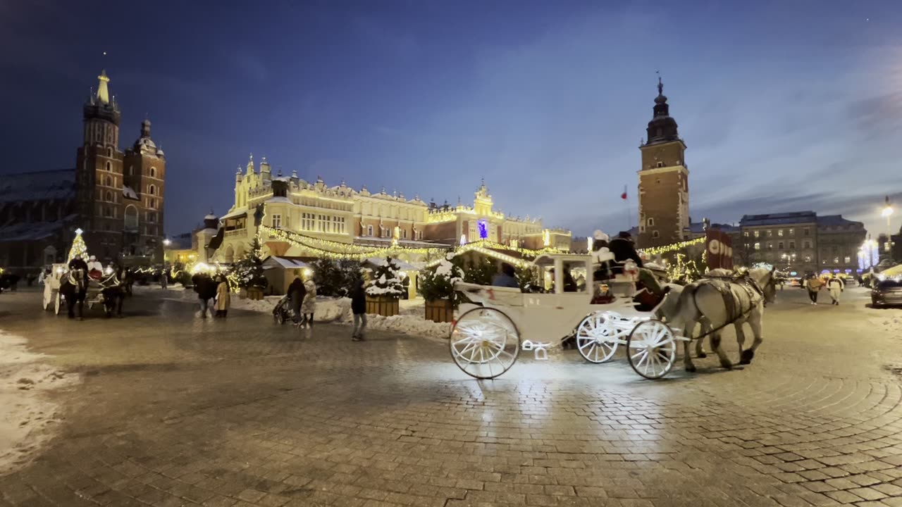 Krakow Christmas Market Square