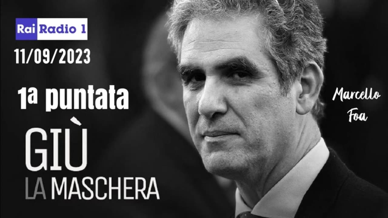 🔴 "Giù la maschera" di Marcello Foa - 1ª Puntata, 11/09/2023.