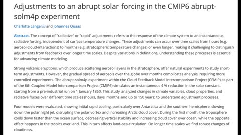 Our Sun CAUSES CLIMATE CHANGE not us