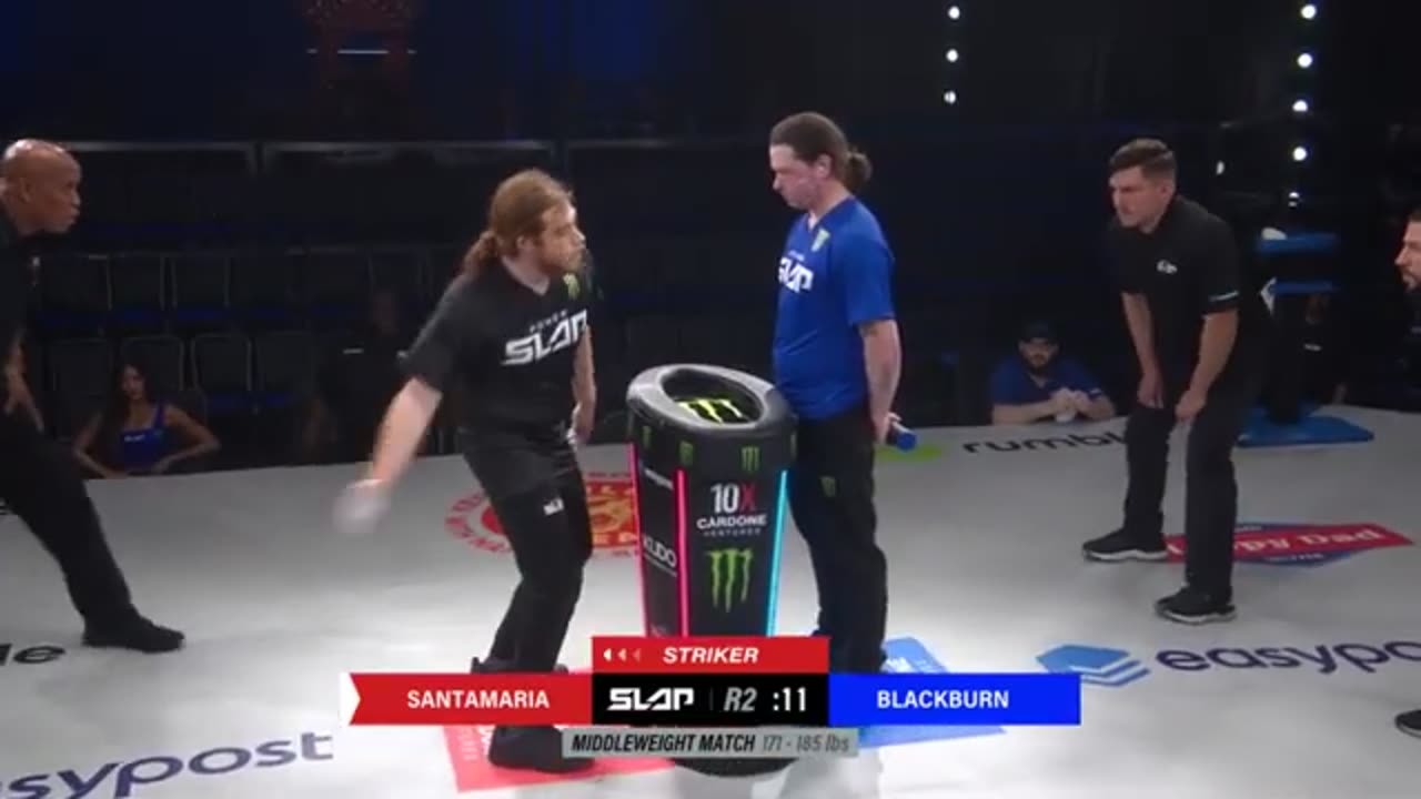 POwer Slap Wednesdays: Blackburn vs. Santamaria