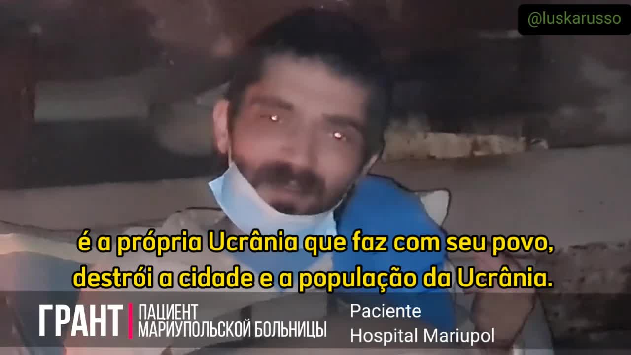 MORADORES DE MARIUPOL FALAM DO TRATAMENTO DESUMANO DOS BATALHÕES azov