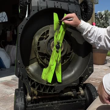 How To Sharpen Mower Blades - Quick and Easy